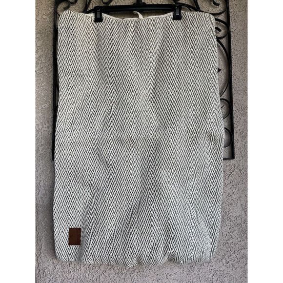 Diggidy dog collection herringbone pillow cover for dog bed - OS - gray/ivory - Picture 7 of 10